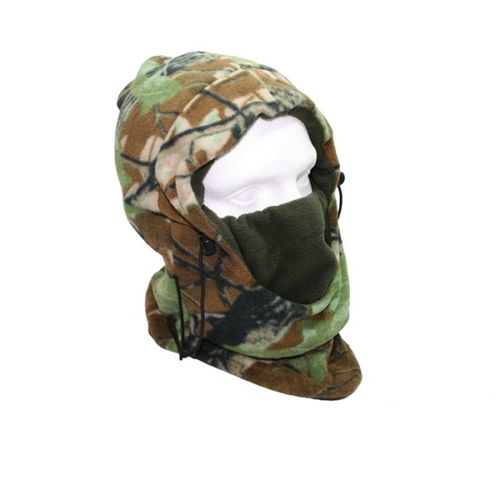 Bonnet chapeau de camouflage polaire avec protection du visage