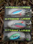 lot de 3 cuillère x-treme lures pour sandre,truite,brochet ref3