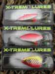 lot de 3 cuillère x-treme lures pour sandre,truite,brochet ref5